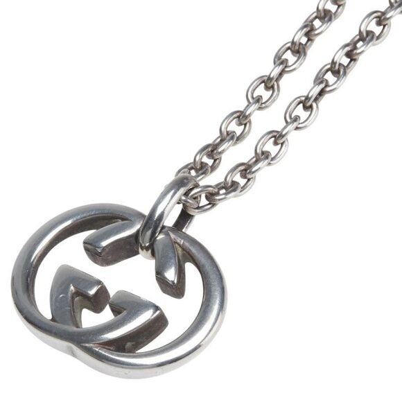 Gucci Interlocking G SV925 Necklace - Picture 1 of 8